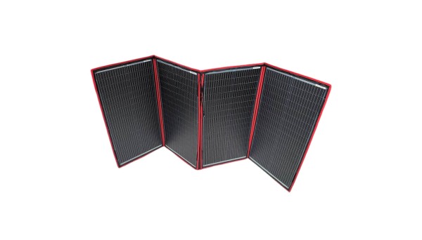 dokio 300w solarpanel faltbar offen